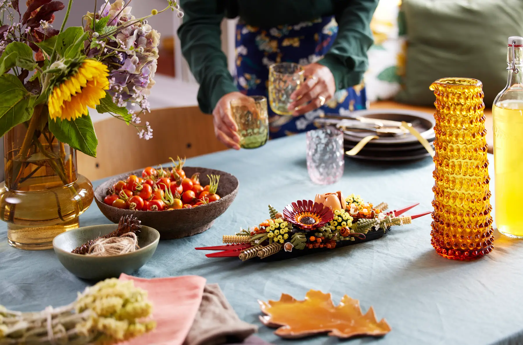 成人 18歲 花藝 擺飾 掛壁式 居家佈置 花卉 園藝 插花 ADULT Dried Flower Centerpiece