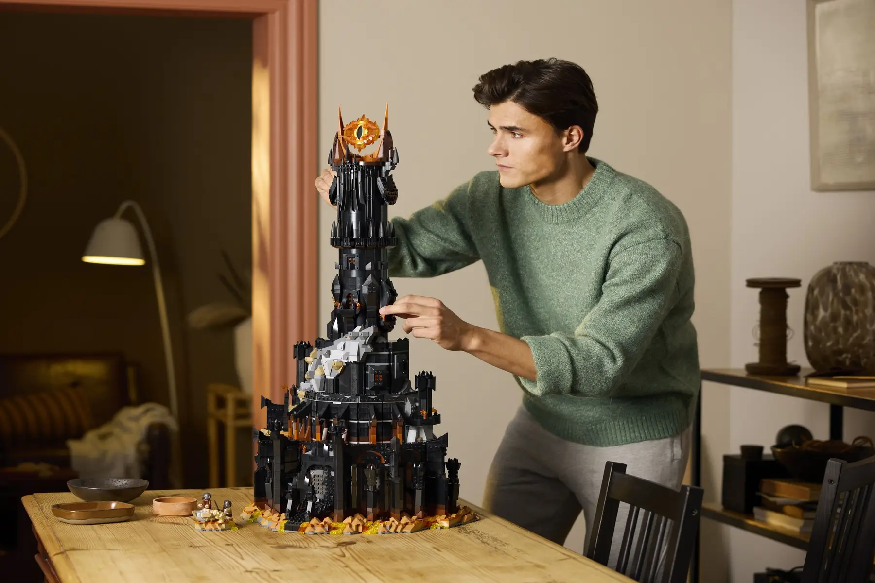 Icons 魔戒 黑塔 發光 電影 18歲 聯名 成人 居家擺飾 The Lord of the Rings: Barad-dûr™