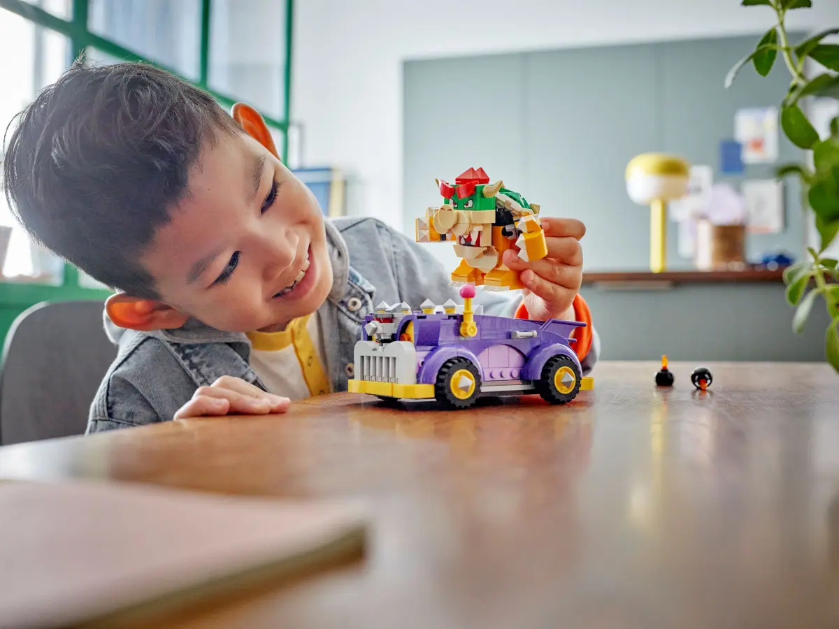 超級瑪利歐 庫巴 炸彈 賽車 電玩 8歲 任天堂 聯名 Bowser's Muscle Car Expansion Set